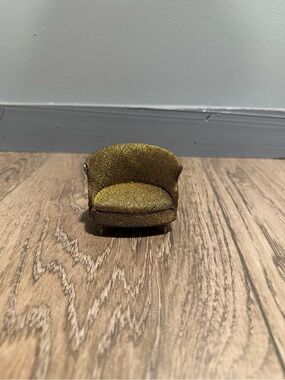 Vintage dollhouse couch
